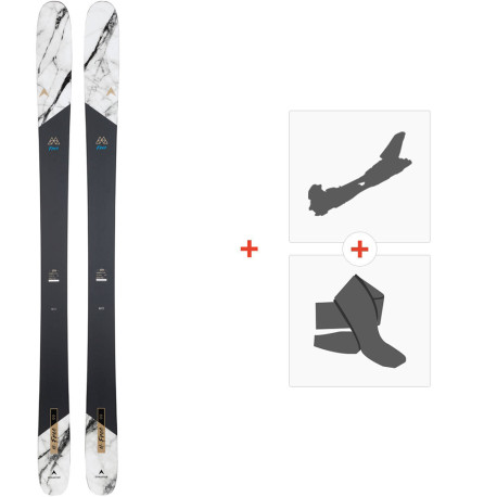 Ski Dynastar M-Free 99 2022 + Touren Skibindungen + Felle 