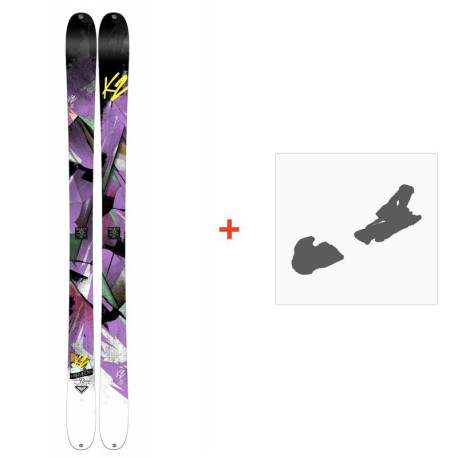 Ski K2 Remedy 92 2015 + FIxations de ski 