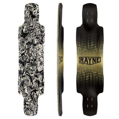 Rayne Supreme Comic 44\\" - Deck Only 2022 - Longboard deck only (customize)