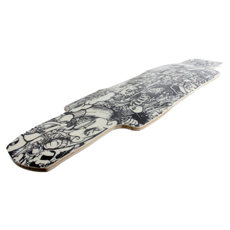 Rayne Terror Comic 38.75”- Deck Only 2022 - Planche Longboard ( à personnaliser )
