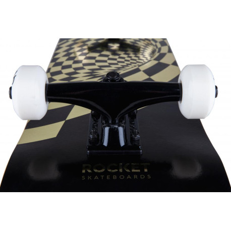 Skateboard Rocket Vortex Foil Gold 8" Complete 2022