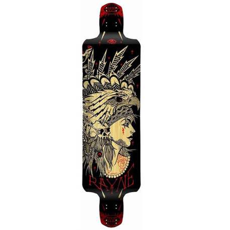 Rayne Reaper Indian 36\\"- Deck Only 2022 - Planche Longboard ( à personnaliser )