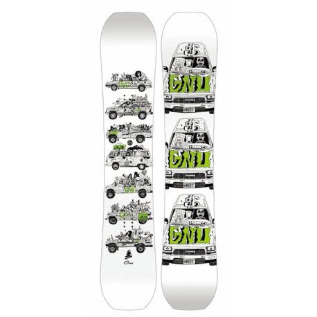 Snowboard Gnu Money 2027  - Snowboard sans fixations