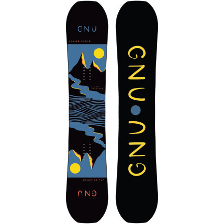 Snowboard Gnu Ladies Choice 2027  - Snowboard sans fixations