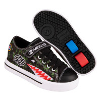 Schuhe mit Rollen Heelys X2 Snazzy Black/Camo Shark 2022 - HX2 für Jungen