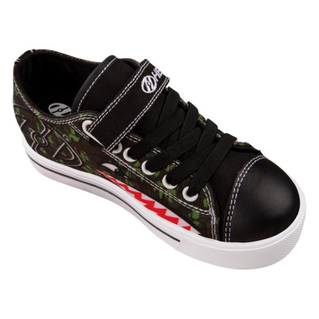 Schuhe mit Rollen Heelys X2 Snazzy Black/Camo Shark 2022 - HX2 für Jungen