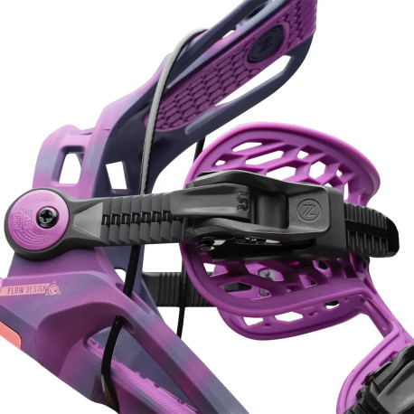 Fixation Snowboard Nidecker Flow Fenix 2027  - Fixations Snowboard