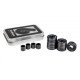 Birdhouse Bearing Abec 7 (Pack 8) Black 2022 - Roulements pour skateboards
