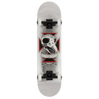 Skateboard Birdhouse Stage 3 Hawk Skull 2 Chrome Silver Foil  7.75''- Complete 2022
