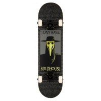 Skateboard Birdhouse Stage 3 Plague Doctor Black 8'' - Complete 2022 - Skateboards Completes