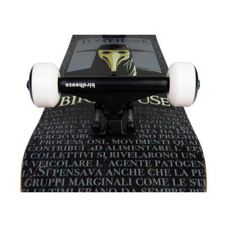 Skateboard Birdhouse Stage 3 Plague Doctor Black 8'' - Complete 2022 - Skateboards Completes