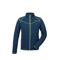 Veste Pyua Escape-Y Full Zip Fleece Bleu Melange - Vestes Polaire