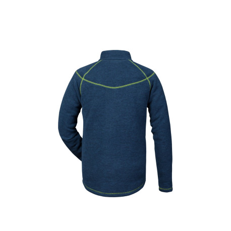 Veste Pyua Escape-Y Full Zip Fleece Blue Melange - Fleecejacken