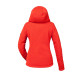 Veste Pyua Tide Hooded Full Zip Fleece Red Melange - Fleecejacken