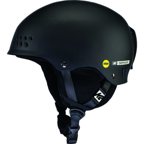Casque de Ski K2 Emphasis Mips Black 2025  - Casque Ski Femme