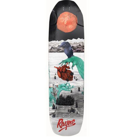Rayne Darkside V2 36\\" Blood Moon - Deck only 2022 - Planche Longboard ( à personnaliser )
