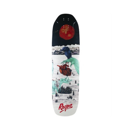 Rayne Darkside V2 36\\" Blood Moon - Deck only 2022 - Planche Longboard ( à personnaliser )