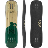Moonshine Hooch Green 38\\" 2019 - Deck Only - Planche Longboard ( à personnaliser )