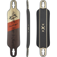 Moonshine Bootlegger 39.5\\" 2019 -  Deck Only - Planche Longboard ( à personnaliser )