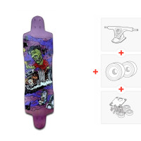 Bombsquad Dragula Topmount (Axes et roues à choisir) 2014 - Complete - Longboard Komplett