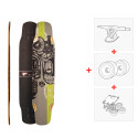 Skateboard Fibretec Dancer 46.5" (Trucks and wheels to choose) 2016 - Complete