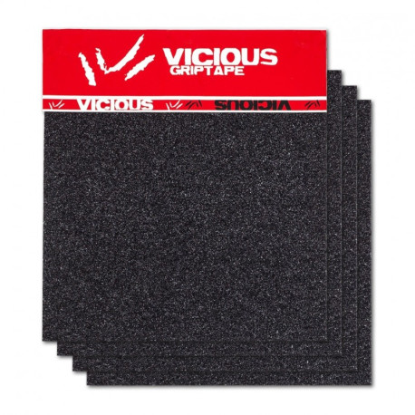 Vicious Griptape (Pack 4 Sheets) Black 2017 -