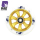Blunt Scooter Wheel 7 Spoke Gomme 110mm White 2019 - Roues