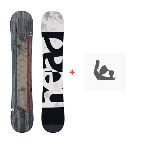 SNOWBOARD SET + BINDINGS Head Architect 2017  -