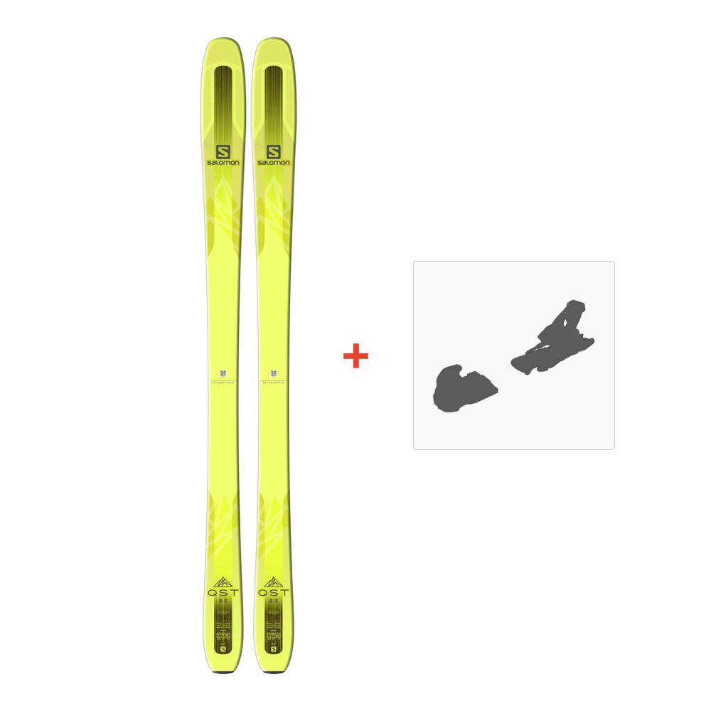 salomon qst 85 skis 2018