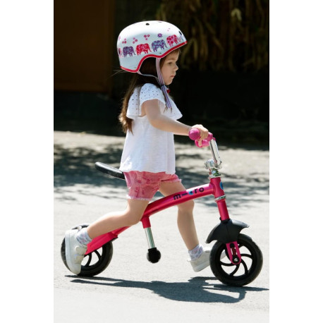 G-Fahrrad Micro Chopper Deluxe Pink 2023 - G-bike (2-5 Jahre)