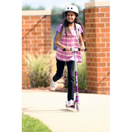 Trotinette Micro Sprite Led Purple Stripe 2023  - Micro Scooter Sprite – des Couleurs, des Styles