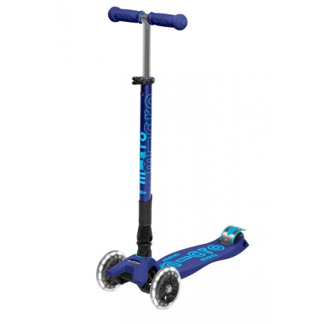 Scooter Micro Maxi Deluxe Foldable Led 2023 - Kids Scooter