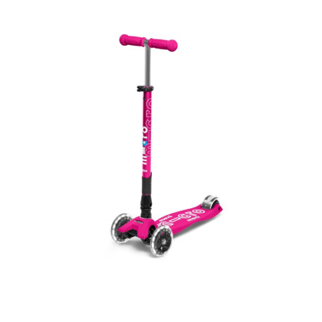 Scooter Micro Maxi Deluxe Foldable Led 2023 - Kids Scooter