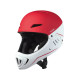 Integralhelm Micro Racing Helmet White Red 2023 - Fullface Helmet