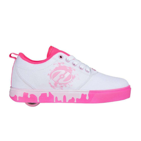 Chaussures à roulettes Heelys X Pro 20 Drips White/Pink 2023 - CHAUSSURES HEELYS