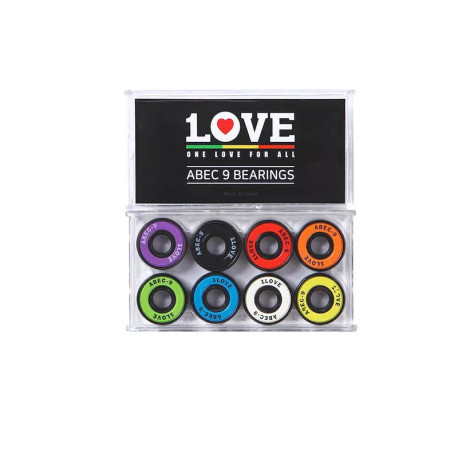 Roulements de skateboard 1Love Abec 9 2023 - Roulements pour skateboards