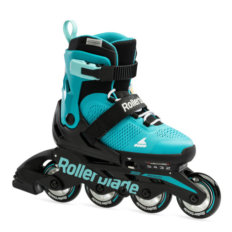 Inlineskates Rollerblade Microblade Aqua/Black 2023 - Inline Skates