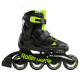 Roller en ligne Rollerblade Microblade Black/Green 2023 - Rollers en ligne