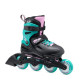 Inline Skates Rollerblade Fury Black/Sea Green 2023 - Inline Skates