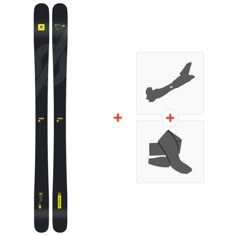 Ski Armada Bdog Edgeless 2023 + Touring bindings -