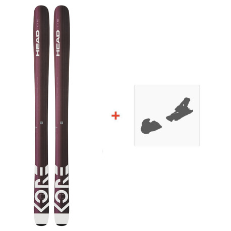 Ski Head Kore 103 W 2023 + Ski Bindungen  - Pack Ski Freeride 101-105 mm