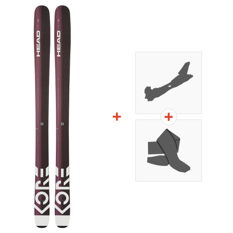 Ski Head Kore 103 W 2023 + Fixations ski de rando + Peaux  - Freeride + Rando