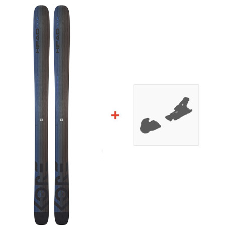 Ski Head Kore 111 2023 + Ski Bindungen  - Pack Ski Freeride 111-115 mm
