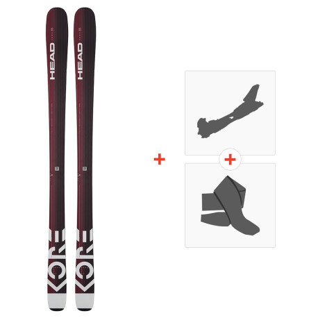 Ski Head Kore 85 W 2023 + Fixations de ski randonnée + Peaux - All Mountain + Rando