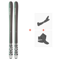 Ski Head Kore 91 W 2023 + Touring Ski Bindings + Climbing Skins  - All Mountain + Touring