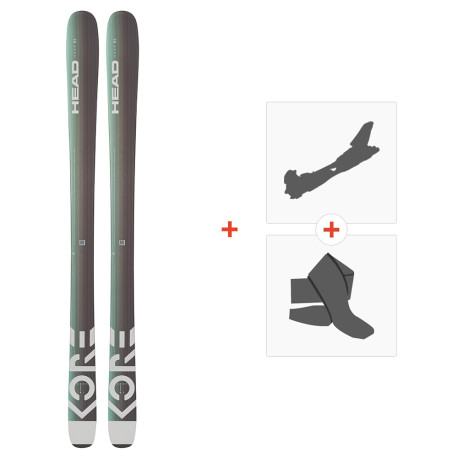 Ski Head Kore 91 W 2023 + Fixations ski de rando + Peaux  - All Mountain + Rando