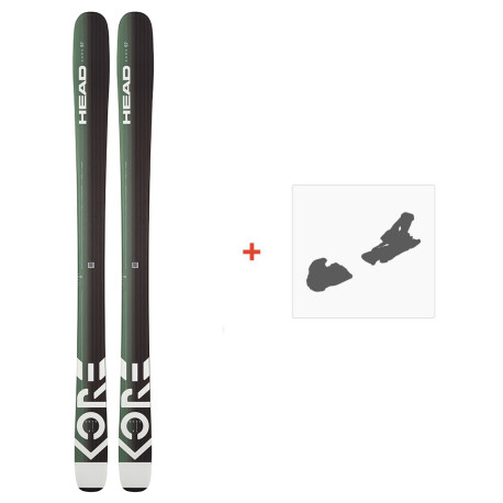 Ski Head Kore 97 W 2023 + Fixations de ski - Pack Ski Freeride 94-100 mm