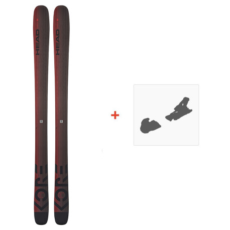 Ski Head Kore 99 2023 + Ski Bindungen  - Pack Ski Freeride 94-100 mm