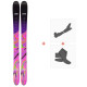 Ski Line Pandora 110 2023 + Tourenbindungen + Felle - Freeride + Touren
