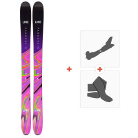 Ski Line Pandora 110 2023 + Tourenbindungen + Felle - Freeride + Touren